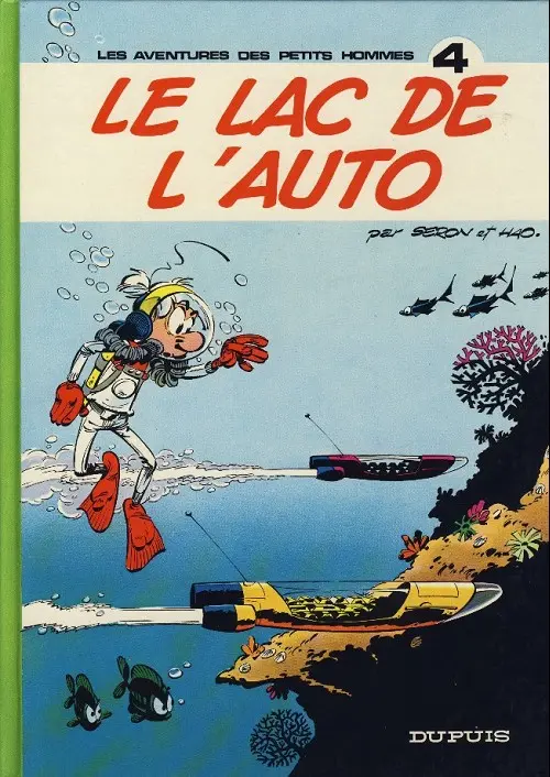 Couverture de l'album Les Petits hommes Tome 4 Le lac de l'auto