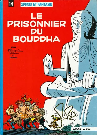 Couverture de l'album Spirou et Fantasio Tome 14 Le prisonnier du Bouddha