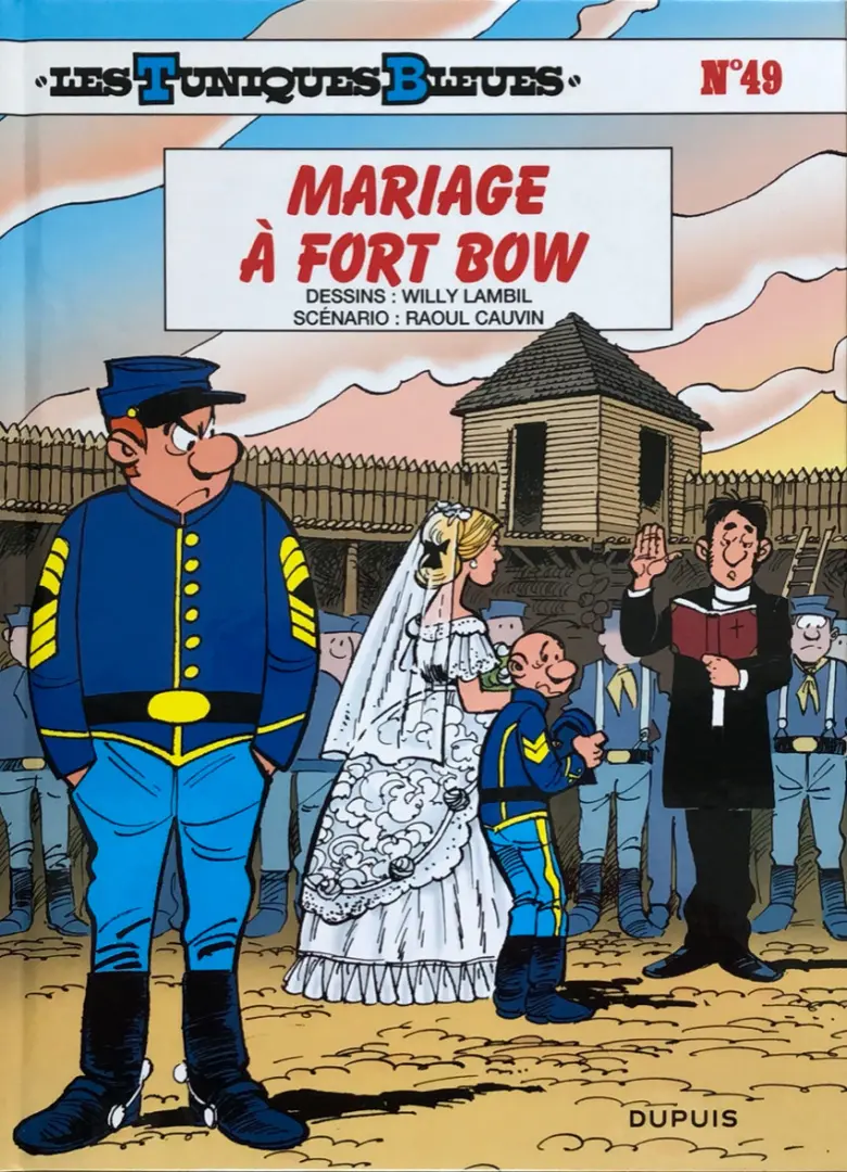 Couverture de l'album Les Tuniques Bleues Tome 49 Mariage a Fort Bow