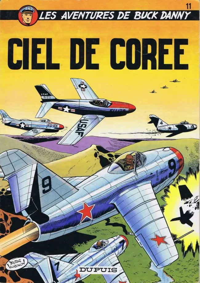 Couverture de l'album Buck Danny Tome 11 Ciel de Corée