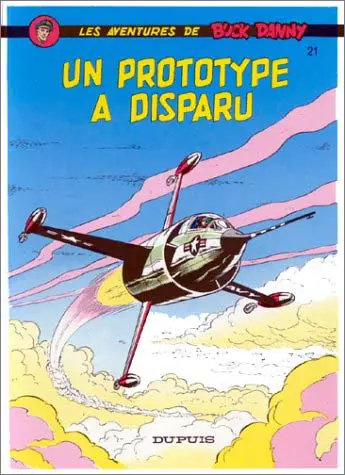 Couverture de l'album Buck Danny Tome 21 Un prototype a disparu
