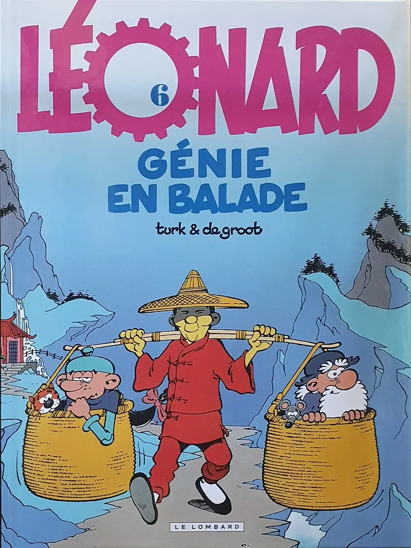Couverture de l'album Léonard Tome 6 Génie en balade