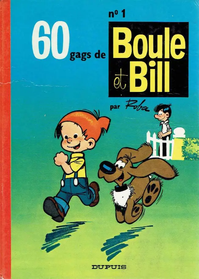 Couverture de l'album Boule & Bill Tome 1 60 gags de Boule et Bill n° 1