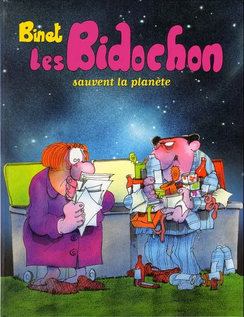 Couverture de l'album Les Bidochon Tome 21 Les Bidochon sauvent la planète