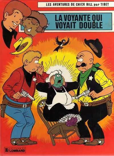 Couverture de l'album Chick Bill Tome 28 La voyante qui voyait double