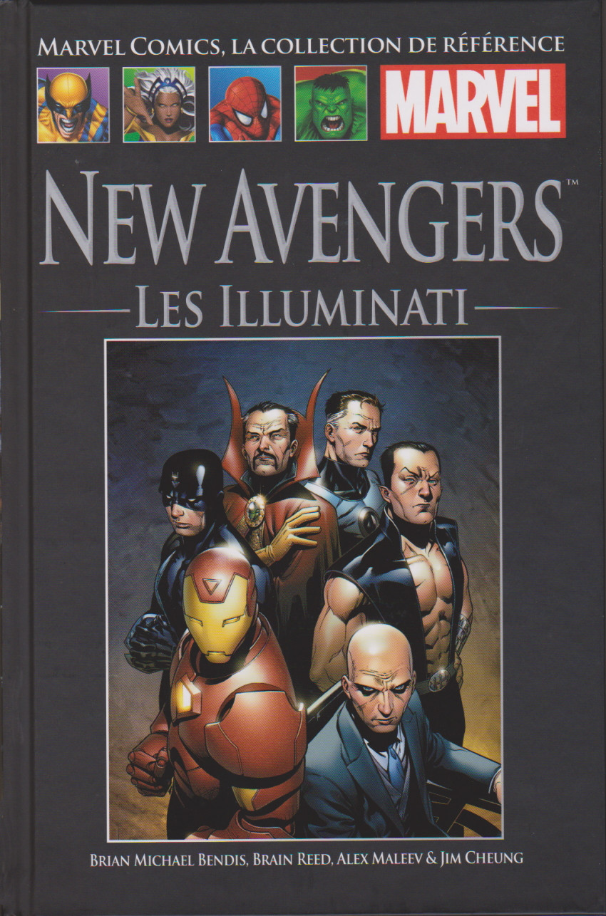 Couverture de l'album Marvel Comics - La collection de référence Tome 201 New Avengers : Les Illuminati