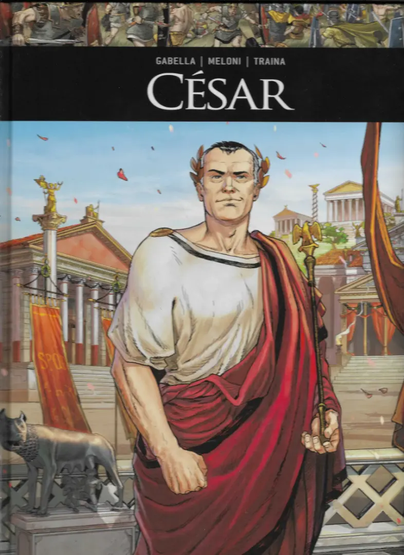 Couverture de l'album Ils ont fait l'Histoire Tome 23 César