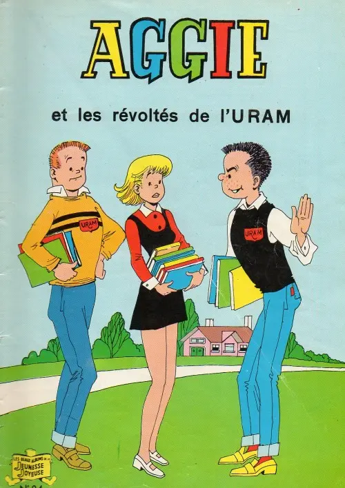 Couverture de l'album Aggie N° 24 Aggie et les révoltés de l'URAM
