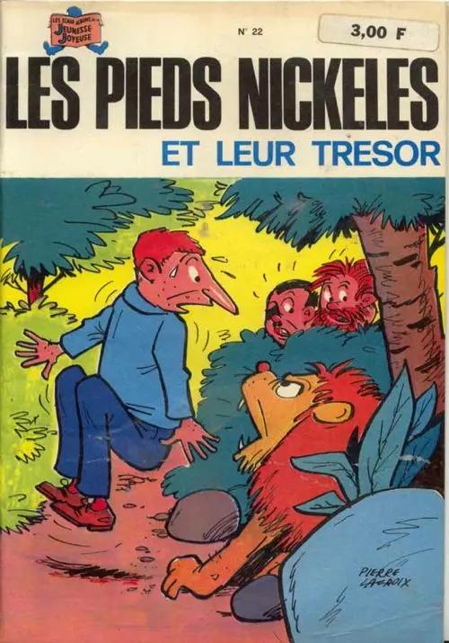 Couverture de l'album Les Pieds Nickelés Tome 22 Les Pieds Nickelés et leur trésor