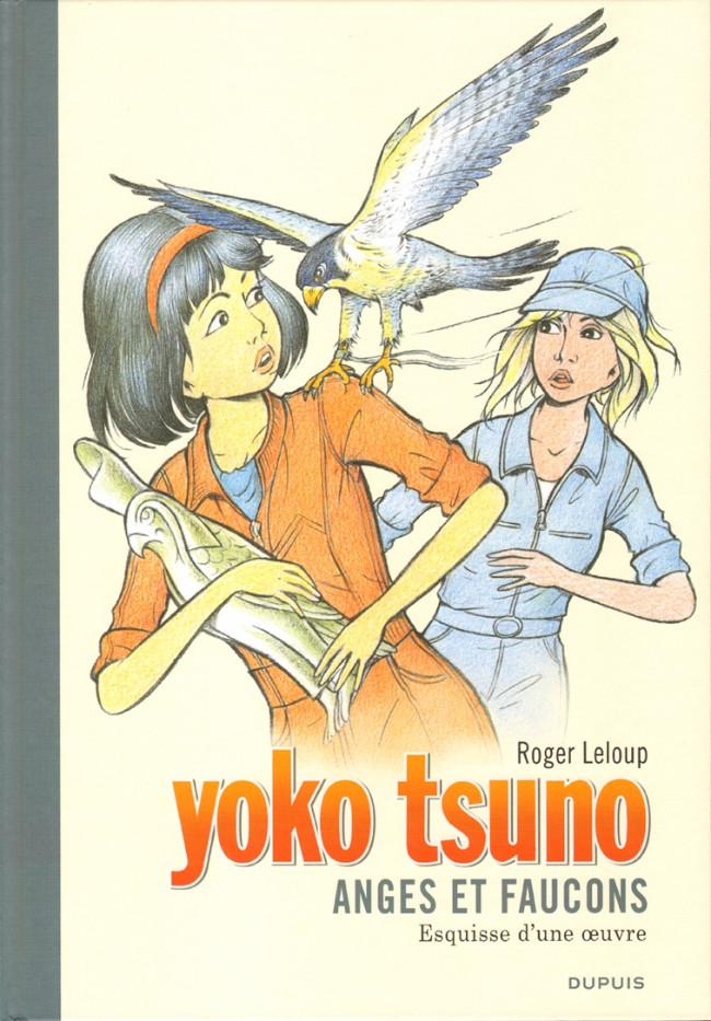 Couverture de l'album Yoko Tsuno Tome 29 Anges et faucons - Esquisse d'une oeuvre
