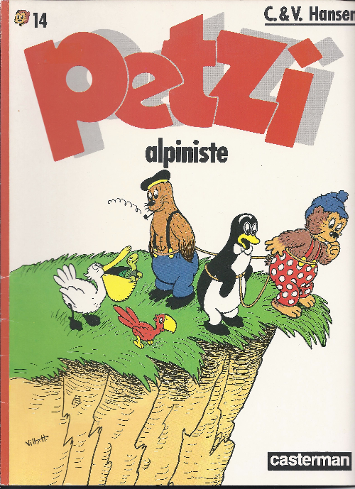 Couverture de l'album Petzi Tome 14 Petzi alpiniste