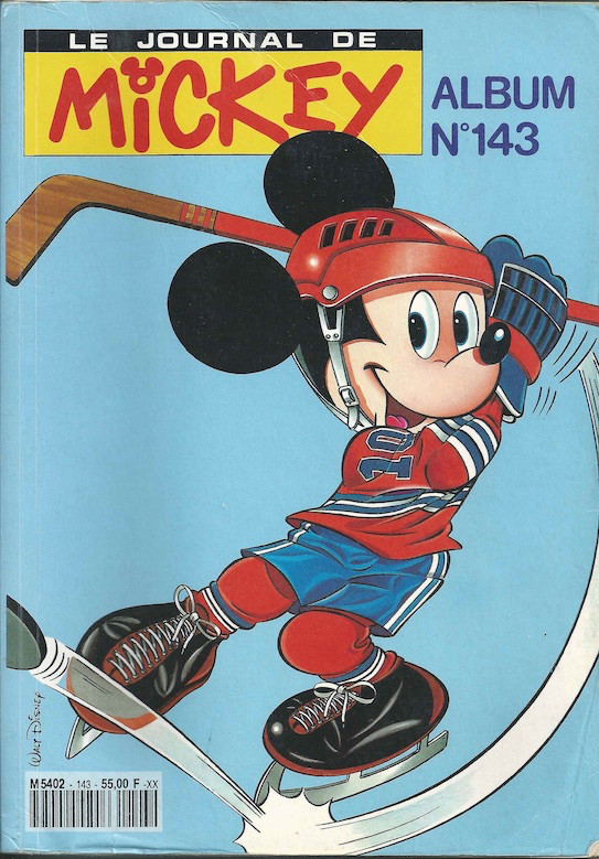 Couverture de l'album Le Journal de Mickey Album N° 143