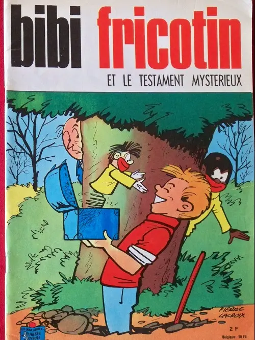Couverture de l'album Bibi Fricotin 2e Série - Societé Parisienne d'Edition Tome 28 Bibi Fricotin et le testament mystérieux