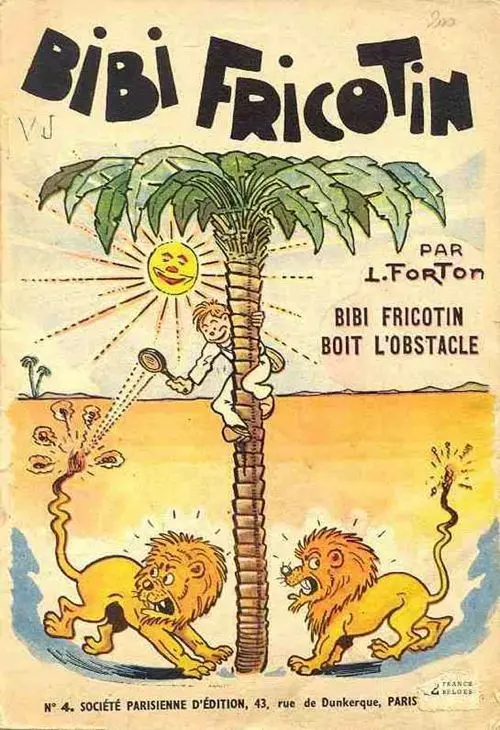 Couverture de l'album Bibi Fricotin 1e Série - Societé Parisienne d'Edition Tome 4 Bibi Fricotin boit l'obstacle