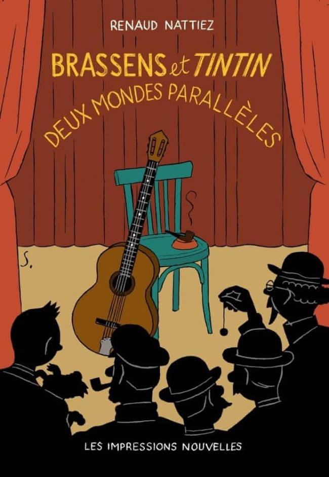 Couverture de l'album Brassens et Tintin Deux mondes parallèles