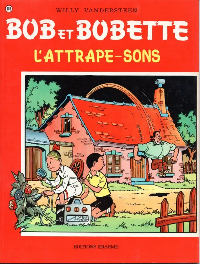 Couverture de l'album Bob et Bobette Tome 103 L'attrape-sons