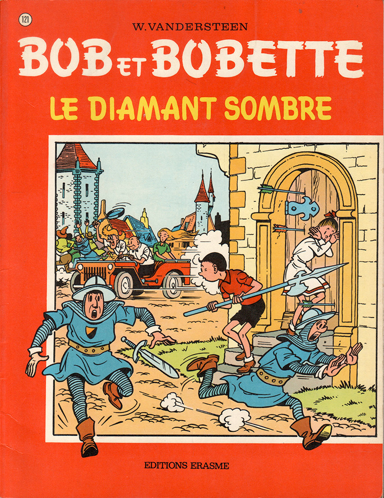 Couverture de l'album Bob et Bobette Tome 121 Le diamant sombre