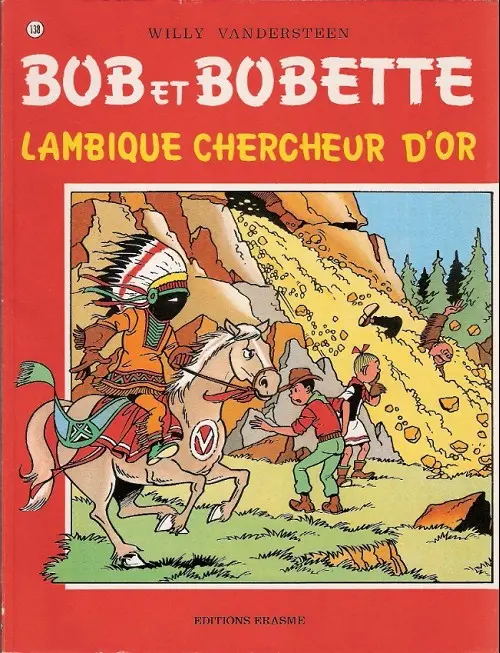 Couverture de l'album Bob et Bobette Tome 138 Lambique chercheur d'or