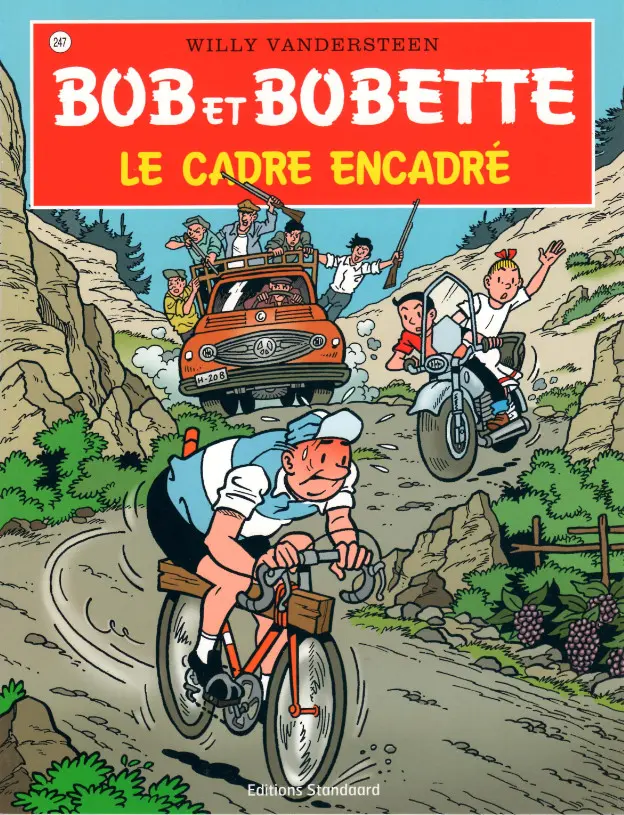 Couverture de l'album Bob et Bobette Tome 247 Le cadre encadré