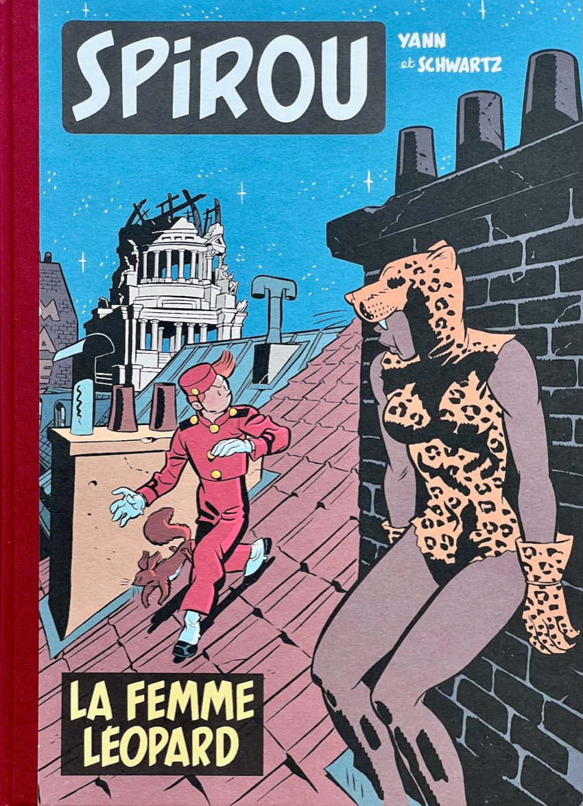Couverture de l'album Spirou et Fantasio - Une aventure de... / Le Spirou de... Tome 7 La femme léopard