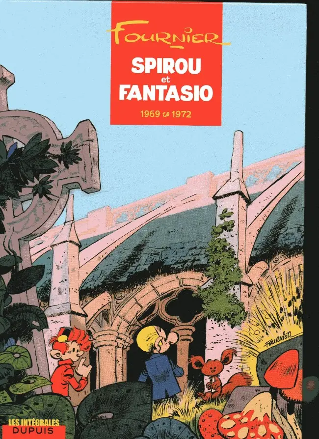 Couverture de l'album Spirou et Fantasio - Intégrale Dupuis 2 Tome 9 1969-1972