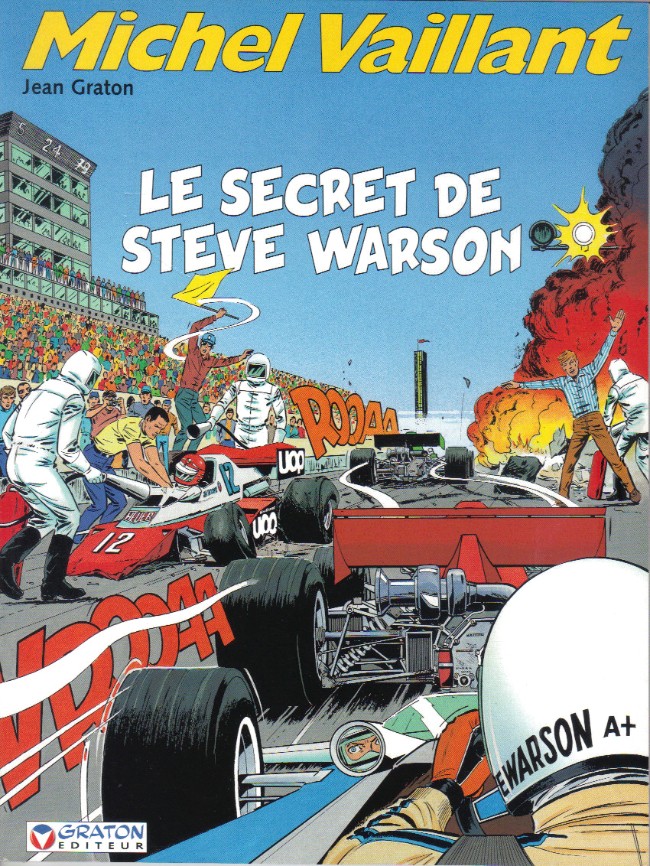 Couverture de l'album Michel Vaillant Tome 28 Le secret de Steve Warson