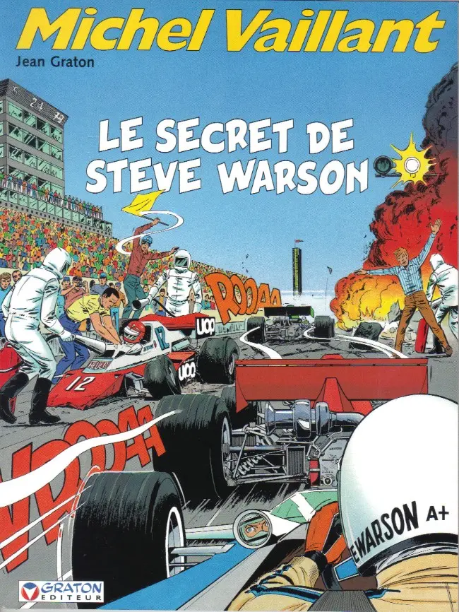 Couverture de l'album Michel Vaillant Tome 28 Le secret de Steve Warson