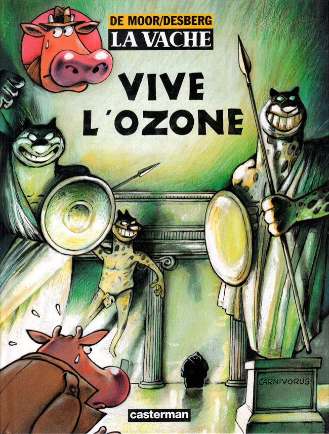 Couverture de l'album La Vache Tome 2 À mort l'homme, vive l'ozone
