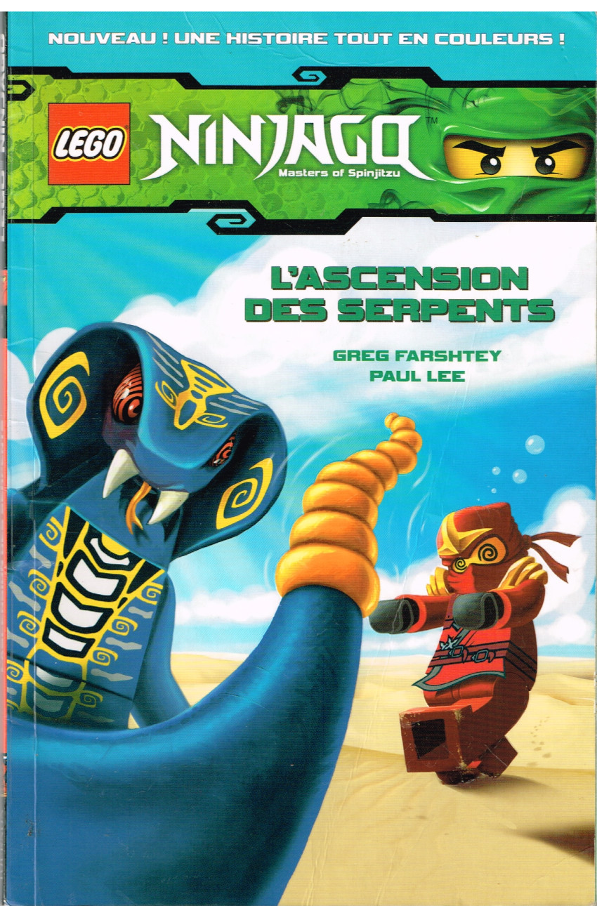 Couverture de l'album Lego Ninjago - Masters of Spinjitzu Tome 1 L'ascension des serpents