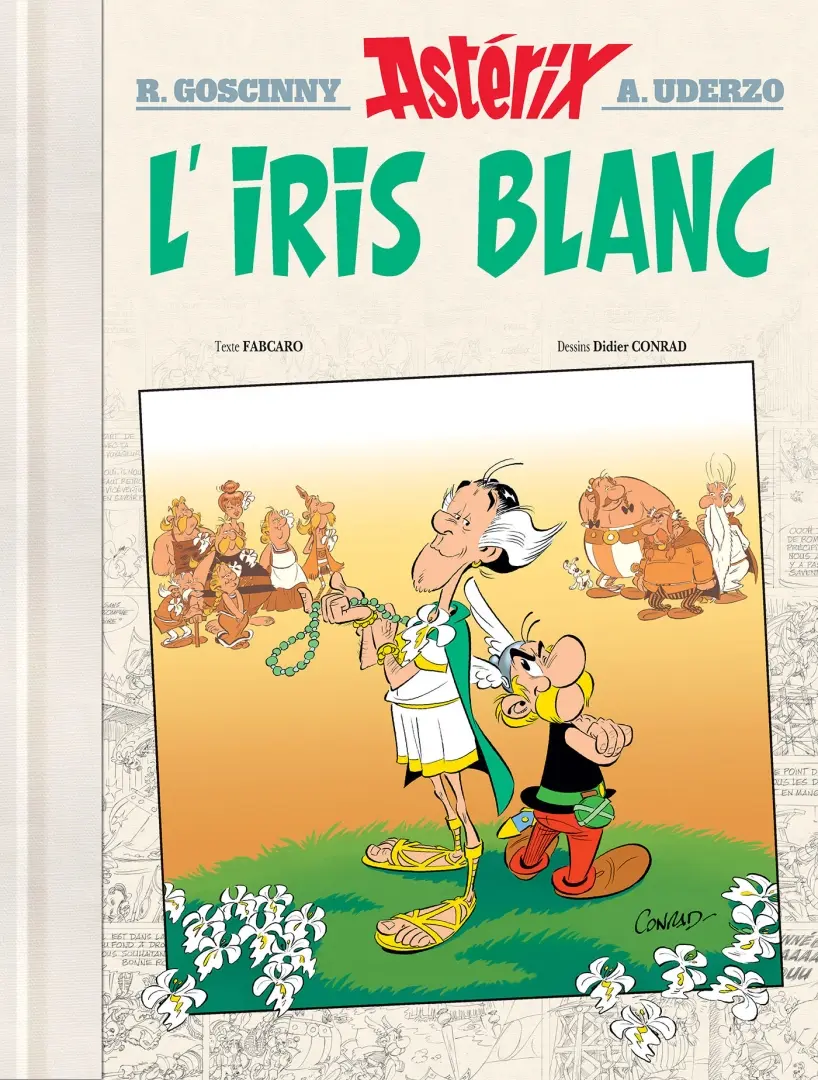 Couverture de l'album Astérix Tome 40 L'iris blanc