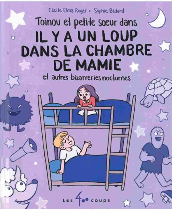 Couverture de l'album Toinou et petite soeur 1 Il y a un loup dans la chambre de mamie