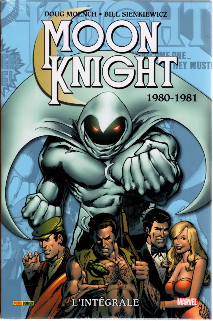 Couverture de l'album Moon Knight - L'Intégrale Tome 2 1980-1981