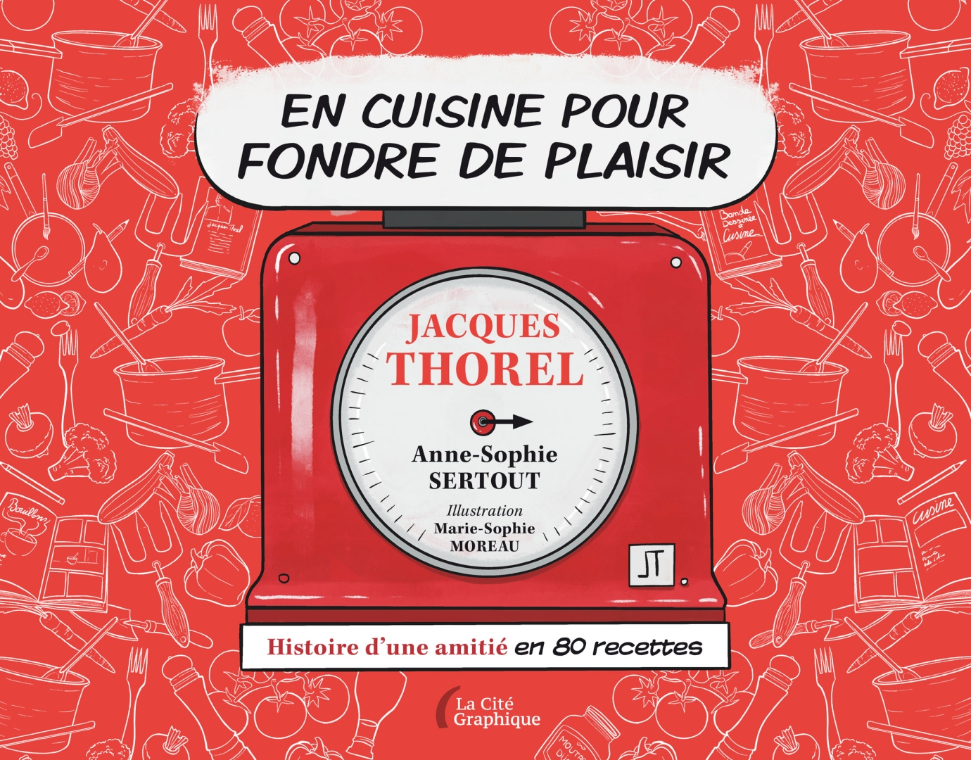 Couverture de l'album En cuisine pour fondre de plaisir Histoire d une amitié en 80 recettes