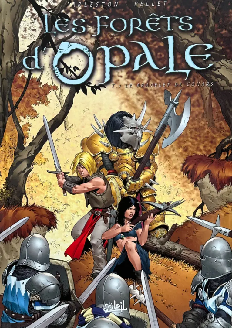 Couverture de l'album Les Forêts d'Opale Tome 1 Le Bracelet de Cohars
