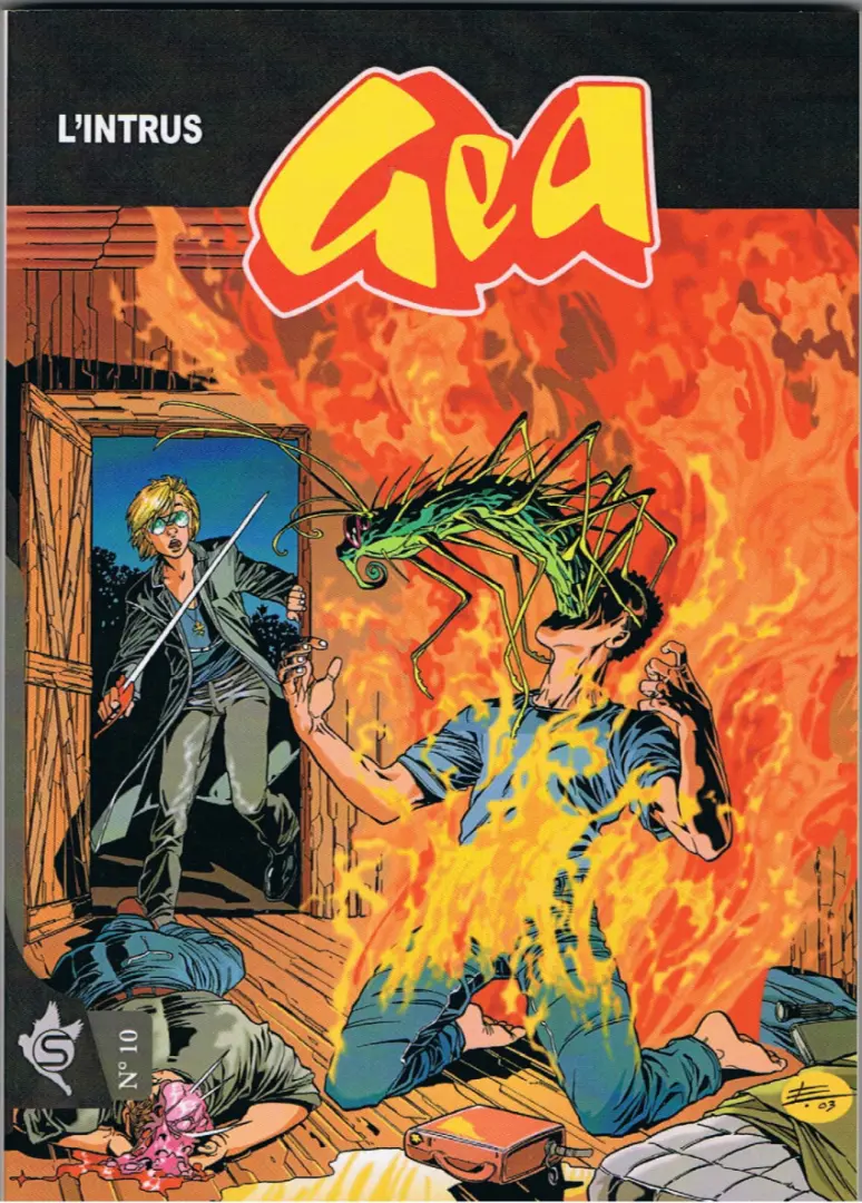 Couverture de l'album Gea N° 10 L'intrus