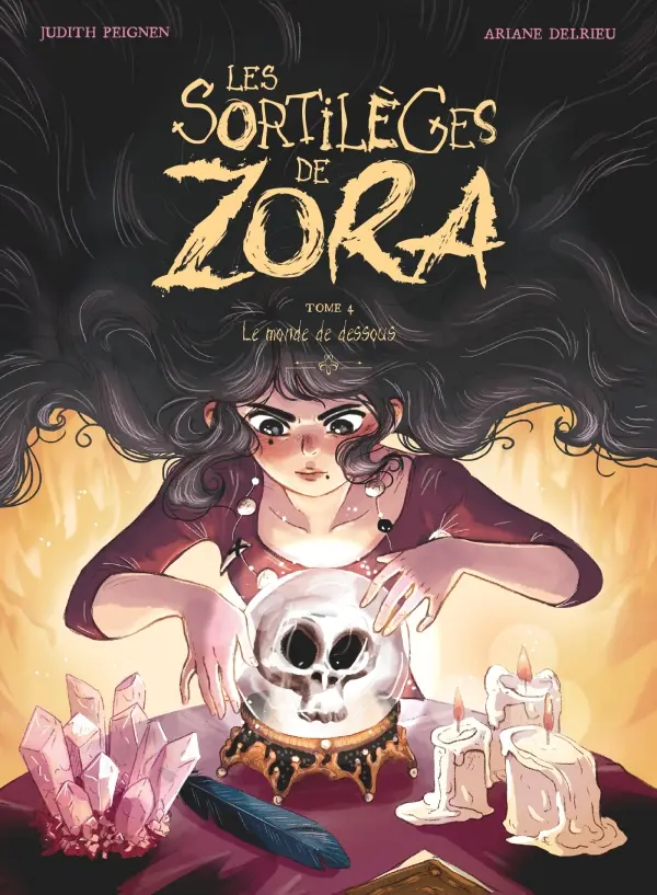 Couverture de l'album Les sortilèges de Zora Tome 4 Le Monde de dessous