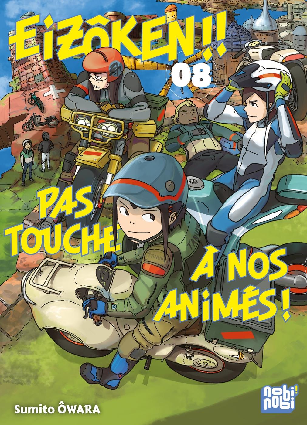 Couverture de l'album Eizôken !! Pas touche à nos animés ! 08