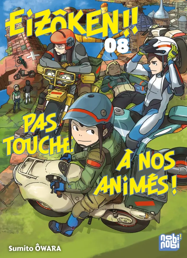 Couverture de l'album Eizôken !! Pas touche à nos animés ! 08