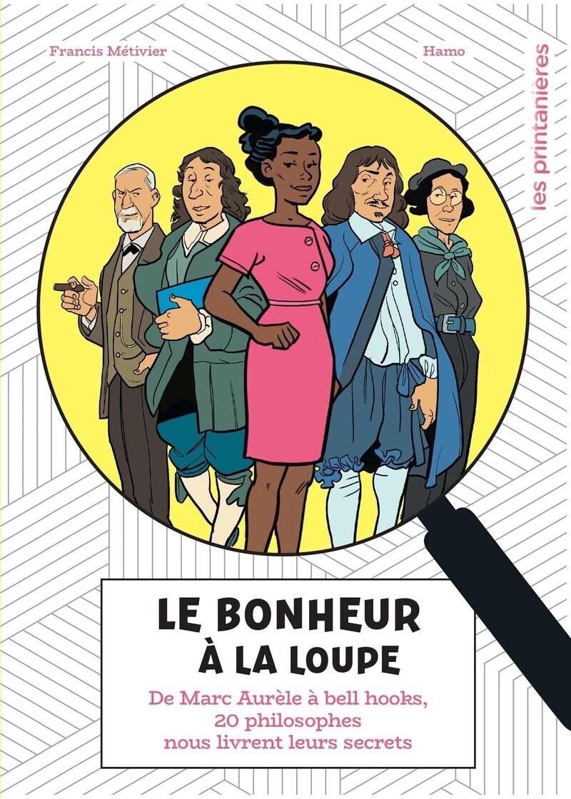 Couverture de l'album Les enquêtes philosophiques d'Herculine Poirot 2 Le Bonheur à la loupe