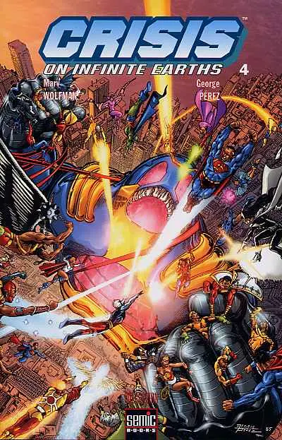 Couverture de l'album Crisis on Infinite Earths Tome 4