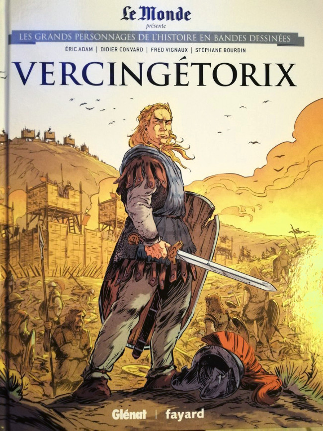 Couverture de l'album Les grands personnages de l'Histoire en bandes dessinées Tome 2 Vercingétorix
