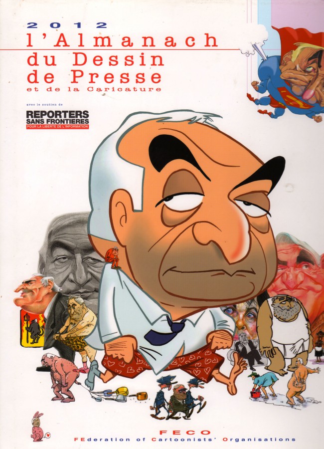 Couverture de l'album L'Almanach du Dessin de Presse et de la Caricature 2012