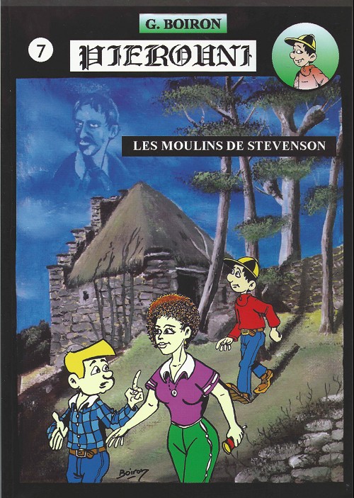 Couverture de l'album Pierouni Tome 7 Les moulins de Stevenson