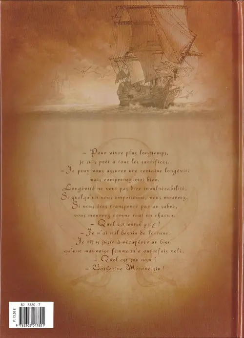 Verso de l'album Le Sang du dragon Tome 5 Ce bon vieux Louis !