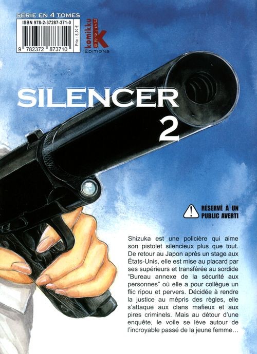 Verso de l'album Silencer Vol. 2