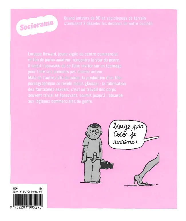 Verso de l'album Sociorama La fabrique pornographique