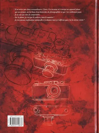Verso de l'album Thomas Silane Tome 1 Flash mortel