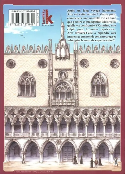 Verso de l'album Arte 5