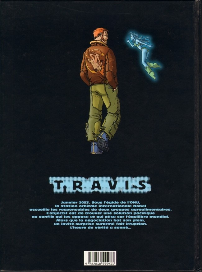 Verso de l'album Travis Tome 4 Protocole Oslo