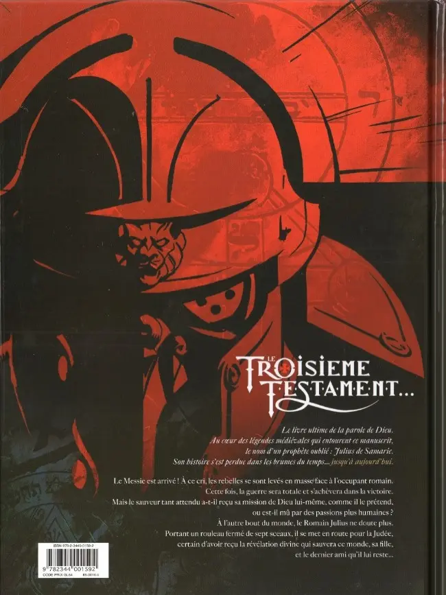 Verso de l'album Le Troisième Testament - Julius Tome 4 Julius IV